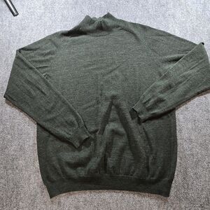Brooks Brothers Forest Green Turtleneck Sweater Sz L